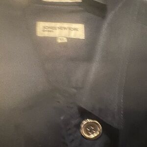 DKNY Blue Button-Up Shirt